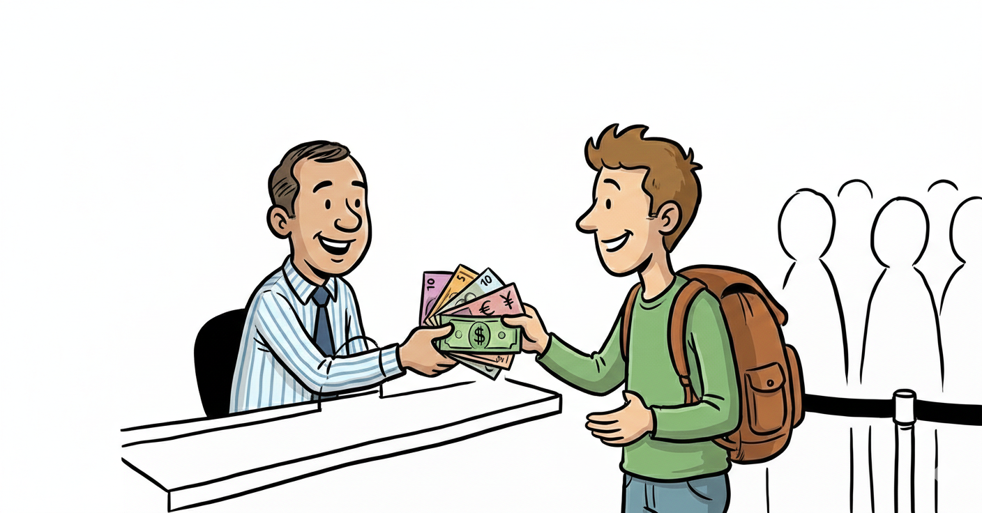 خدمات الصرافة